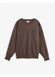 Oversized sweater in een zachte katoenmix, bonprix