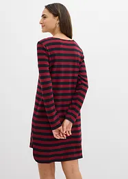 High-low jurk van zwaar katoen, bonprix