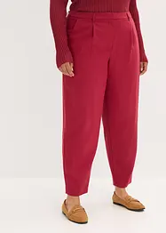 Stoffen broek in barrel fit, bonprix