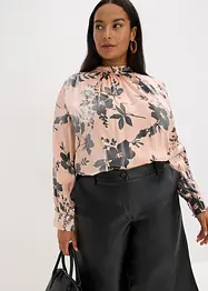 Satijnen tuniek met viscose, bonprix