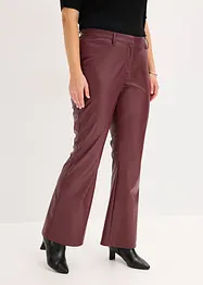 Imitatieleren broek, bonprix