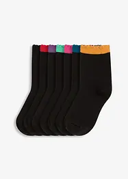Sokken met biologisch katoen (set van 7), bonprix