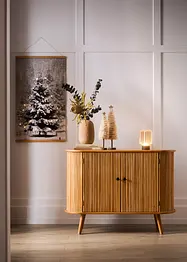 LED canvas schilderij met dennenboom, bonprix