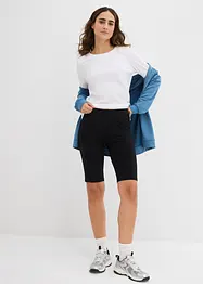 Lange biker short (set van 2), bonprix