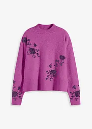 Trui met paillettenborduursel, bonprix