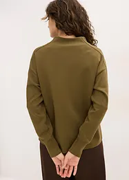 Oversized sweater van zachte scuba, bonprix