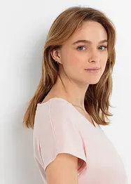 Pyjama met wijde broek (2-dlg.), bonprix