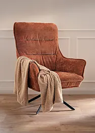 Cashmere Touch plaid in corduroy look, bonprix