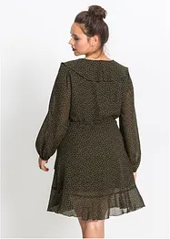 Mini jurk in wikkellook, bonprix
