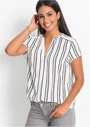 Blouse van viscose met korte mouwen, bonprix