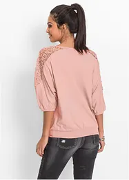 Oversized shirt in een viscosemix, bonprix