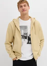 Hoodie met ritssluiting, bonprix