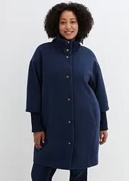 Korte coat in wollen look, bonprix