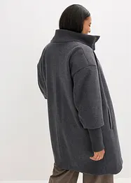 Korte coat in wollen look, bonprix