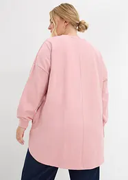 Oversized sweater van katoen, bonprix