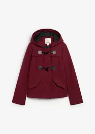 Houtje touwtje jas in wollen look, bonprix