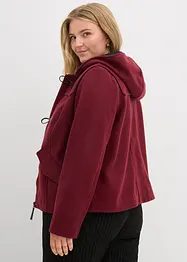 Houtje touwtje jas in wollen look, bonprix