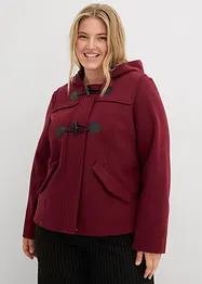 Houtje touwtje jas in wollen look, bonprix