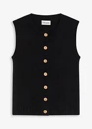 Fijngebreide bodywarmer, bonprix