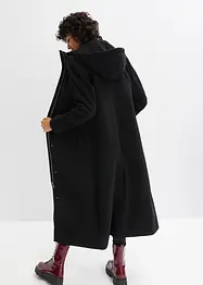 Lange jas in wollen look, maxilengte, bonprix