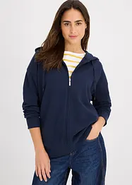 Lang sweatvest, bonprix