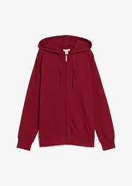 Lang sweatvest, bonprix