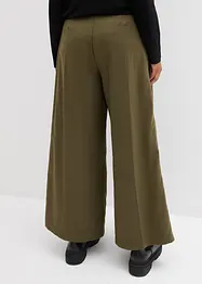 Broek in een viscosemix met gespen aan de zijkanten, bonprix