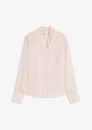 Chiffon blouse met ruches, bonprix