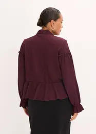 Shirt tuniek van gestructureerde jersey, bonprix