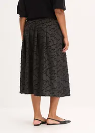 Midirok van gestructureerd materiaal, bonprix