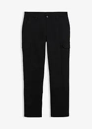 Regular fit stretch cargo thermobroek, straight, bonprix