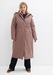 Lange outdoor jas met imitatiebont, waterdicht, bonprix