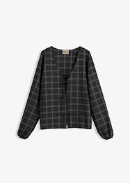 Oversized blouse van zachte viscose, bonprix