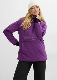 Outdoor jas met fleece voering, waterdicht, bonprix