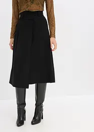 Midi rok van viscose-mix, bonprix