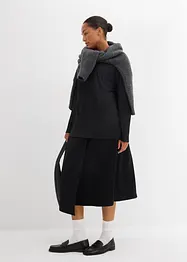 Midi rok van viscose-mix, bonprix