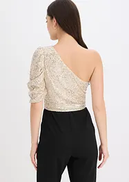 Top met pailletten, bonprix