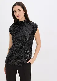 Jumpsuit met pailletten, bonprix
