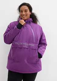 Outdoor jas met fleece voering, waterdicht, bonprix