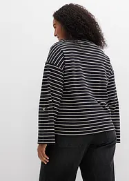 Oversized sweater van puur katoen, bonprix