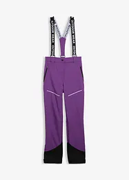 Waterafstotende skibroek van softshell met stretch, straight, bonprix