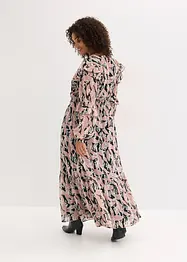 Jurk van chiffon met volants, bonprix