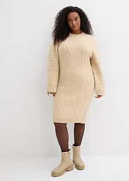 Gebreide midi jurk, bonprix