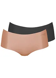 ZERO Microfibre 2.0 short slips (set van 2), Sloggi