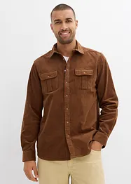 Corduroy overhemd met katoen, bonprix