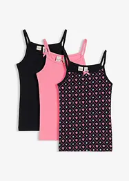 Top met biologisch katoen (set van 3), bonprix