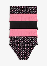 Slip met zacht biologisch katoen (set van 5), bonprix