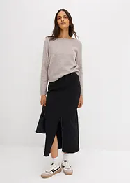 Gebreide trui met boothals, bonprix