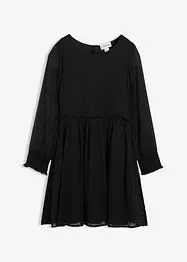 Feestelijke meisjes jurk van chiffon, bonprix