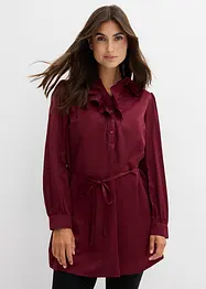 Zwangerschapsblouse van zacht satijn, bonprix